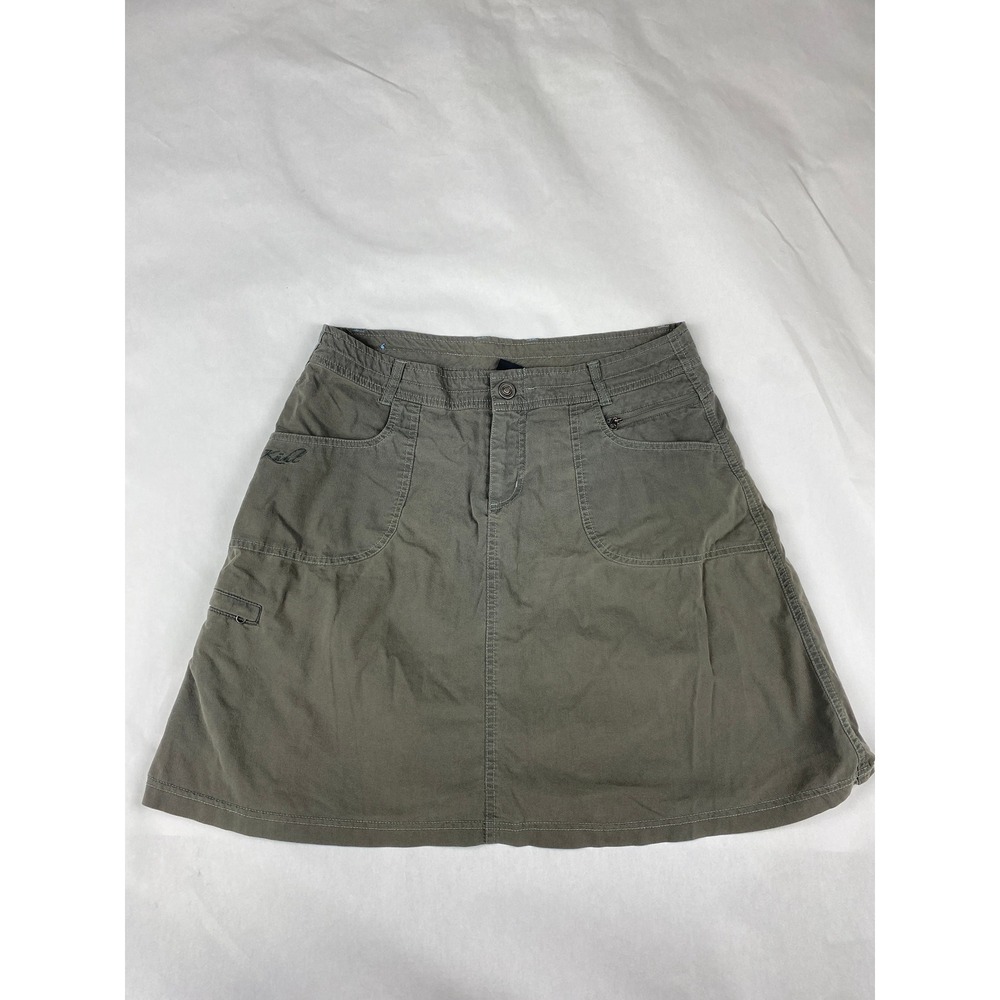Kuhl Skirt Women's Size 8 Gray Outdoors Gorpcore